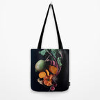 Moody Root Vegetables and Rose Tote Bag Gallery Image 2