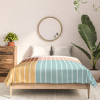 Color Block Line Abstract VI Comforter Gallery Image 3