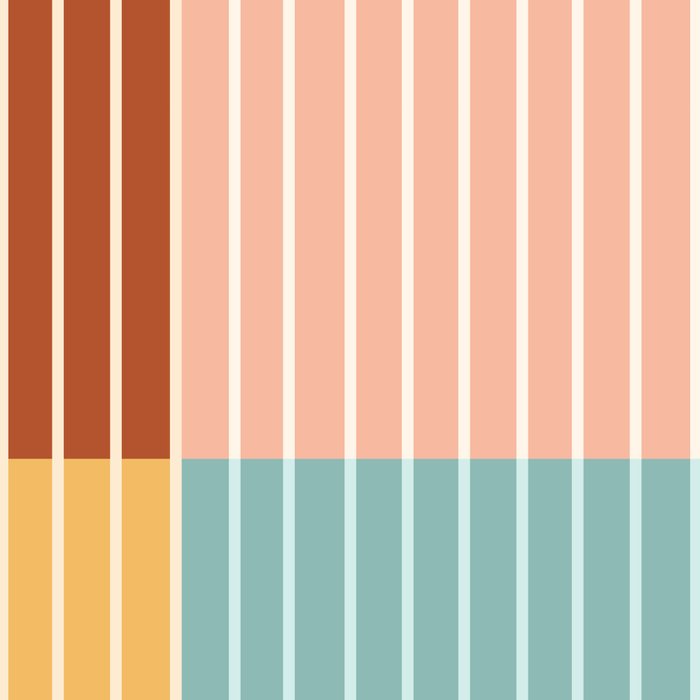 Color Block Line Abstract VI Coffee Mug Gallery Image 2