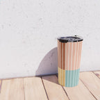 Color Block Line Abstract VI Travel Mug Gallery Image 4