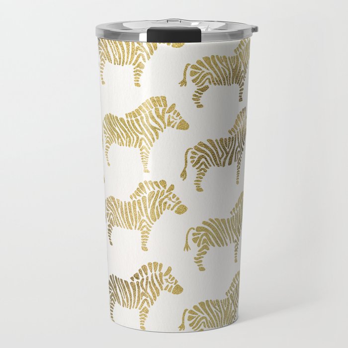 Golden Zebras Travel Mug Gallery Image 1
