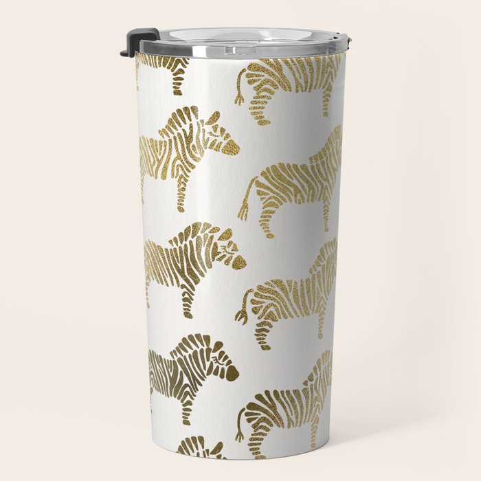 Golden Zebras Travel Mug Gallery Image 3