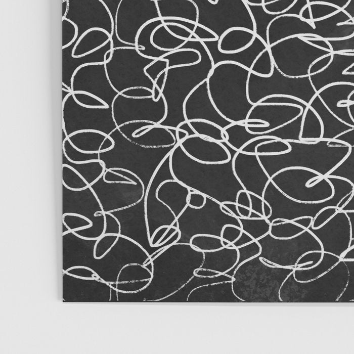 Onyx: Mid Century Abstract Art Poster Gallery Image 3