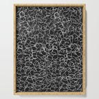 Onyx: Mid Century Abstract Art Serving Tray Gallery Image 1