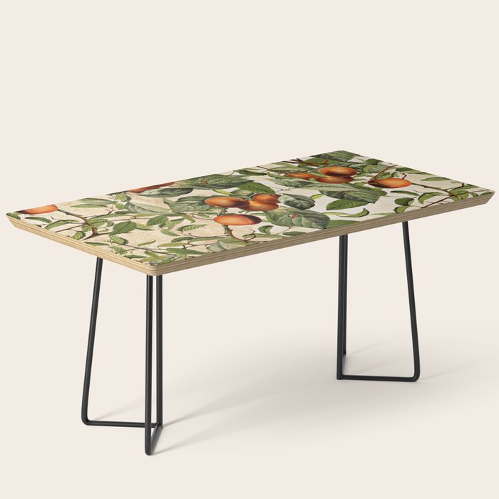 Vintage Fruit Pattern Coffee Table Gallery Image 1