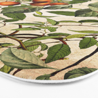 Vintage Fruit Pattern Bath Mat Gallery Image 3