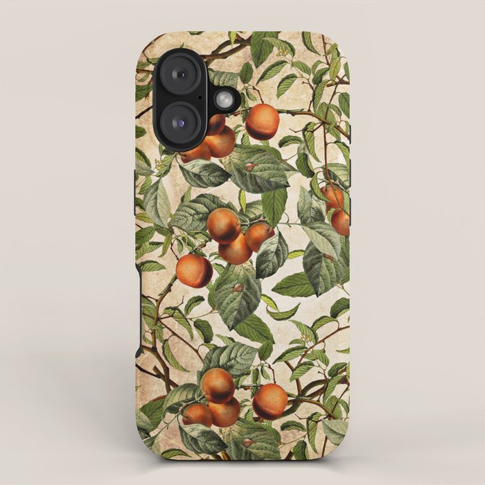 Vintage Fruit Pattern iPhone Case Gallery Image 1