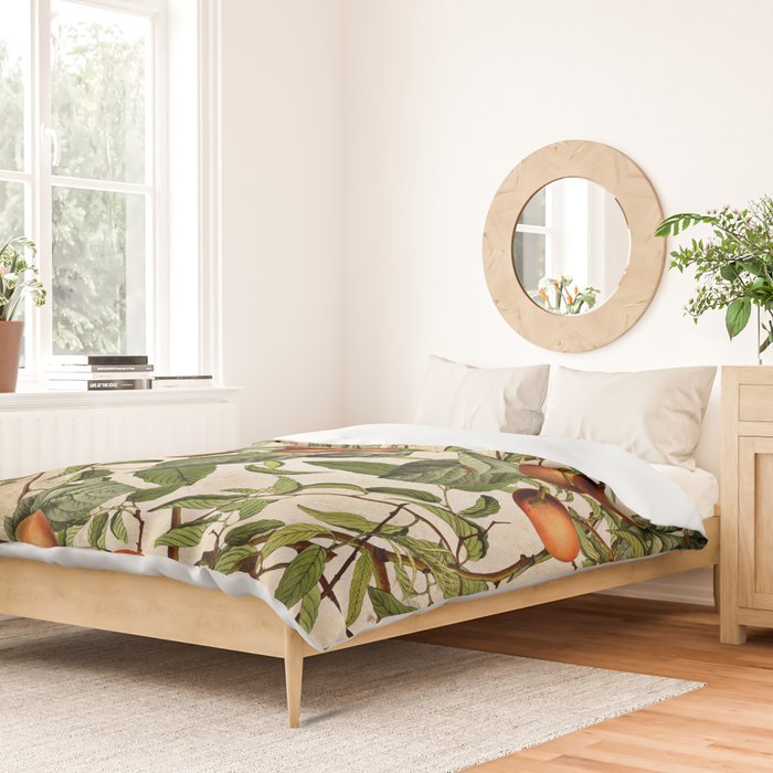 Vintage Fruit Pattern Duvet Cover Gallery Image 2