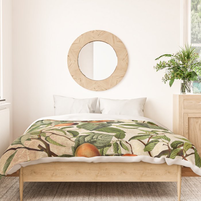 Vintage Fruit Pattern Duvet Cover Gallery Image 3