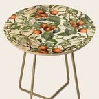 Vintage Fruit Pattern Side Table Gallery Image 2