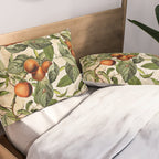 Vintage Fruit Pattern Pillow Sham Gallery Image 2