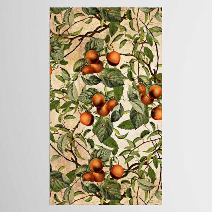 Vintage Fruit Pattern Tablecloth Gallery Image 2
