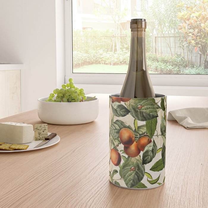 Vintage Fruit Pattern Wine Chiller Gallery Image 4