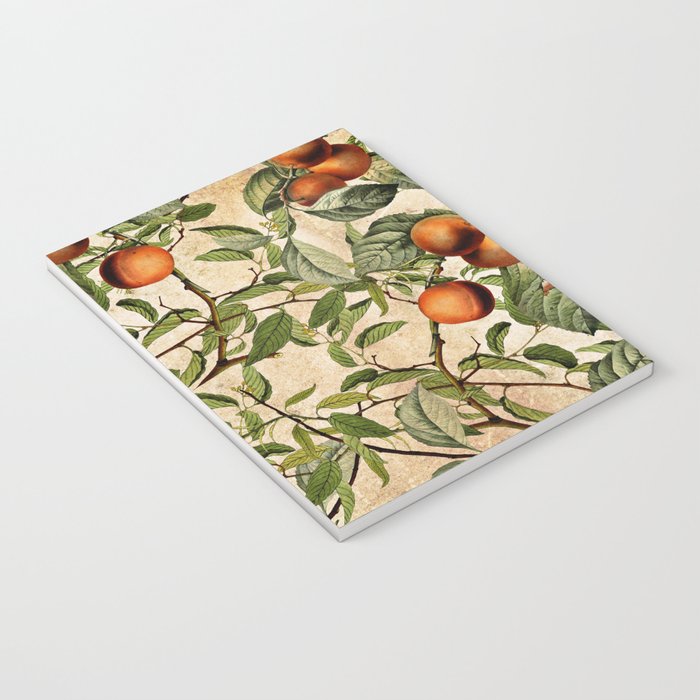 Vintage Fruit Pattern Notebook Gallery Image 3