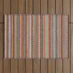 Mix of Stripes #4 Outdoor Rug Gallery Image 1