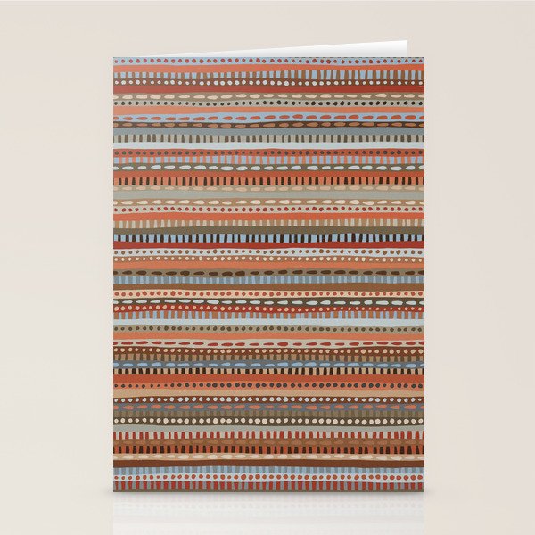 Mix of Stripes #4 Stationery Card Gallery Image 2