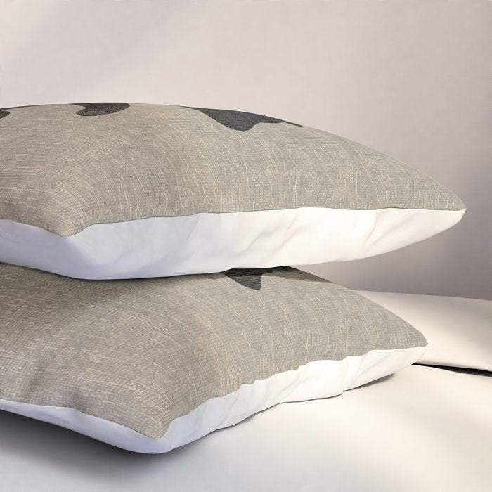 Black Bear Silhouette Pillow Sham Gallery Image 3