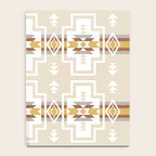 Aztec Stripes Beige Notebook Gallery Image 4