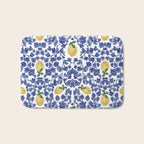 Chinoiserie Lemons Bath Mat Gallery Image 1
