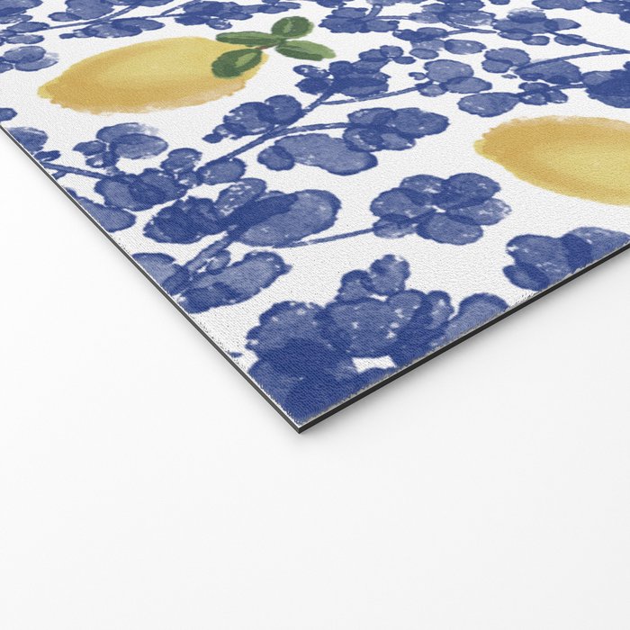 Chinoiserie Lemons Welcome Mat Gallery Image 2
