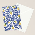 Chinoiserie Lemons Stationery Card Gallery Image 2