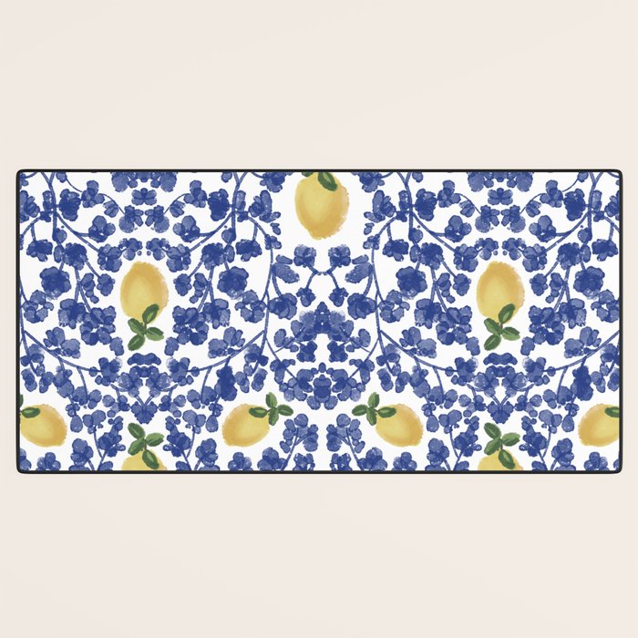 Chinoiserie Lemons Desk Mat Gallery Image 3