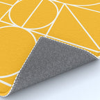 Modern Geometric 77 Yellow Rug Gallery Image 4