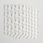 Inhale Exhale Frenchie Wrapping Paper Gallery Image 3
