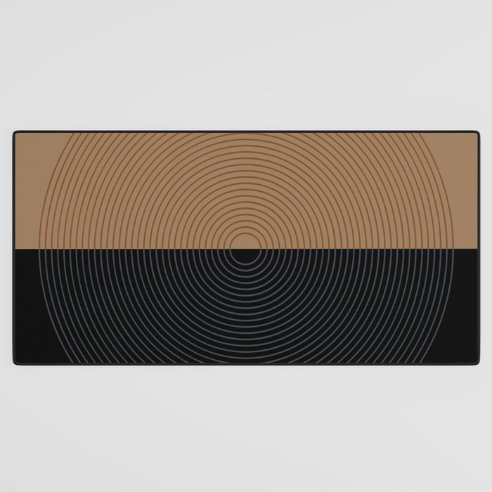 Circular Lines VIII Desk Mat Gallery Image 3