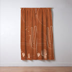 Sun over the Desert 1 Window Curtain Gallery Image 3