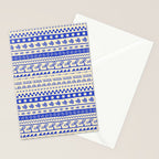 Vintage tropical summer nature art pattern Stationery Card Gallery Image 2