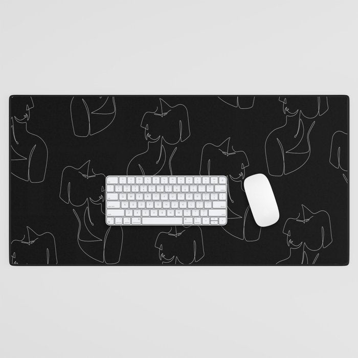 Curvalicious Night Desk Mat Gallery Image 1