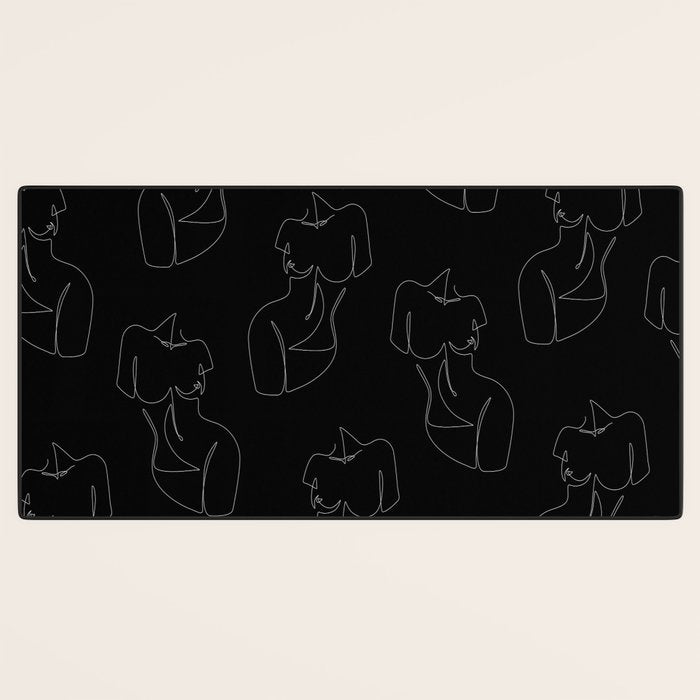 Curvalicious Night Desk Mat Gallery Image 3