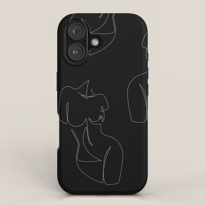 Curvalicious Night iPhone Case Gallery Image 1