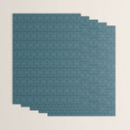 lines geo-teal Wrapping Paper Gallery Image 3