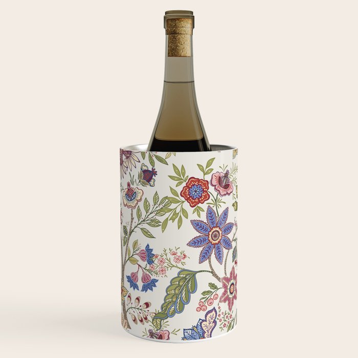 Oriental Chinoiserie Garden  Wine Chiller Gallery Image 1
