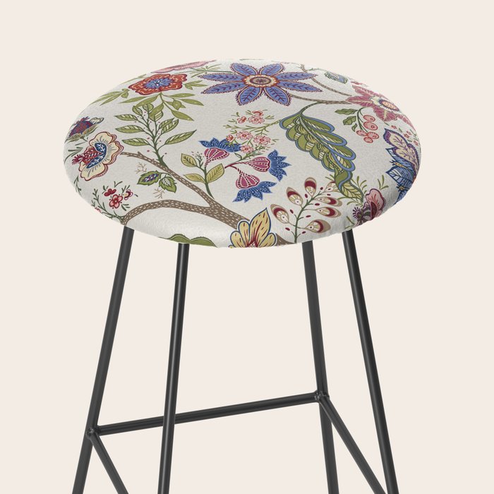 Oriental Chinoiserie Garden  Stool Gallery Image 2