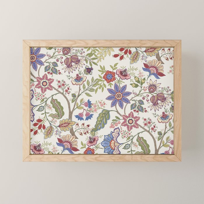 Oriental Chinoiserie Garden  Mini Art Print Gallery Image 1