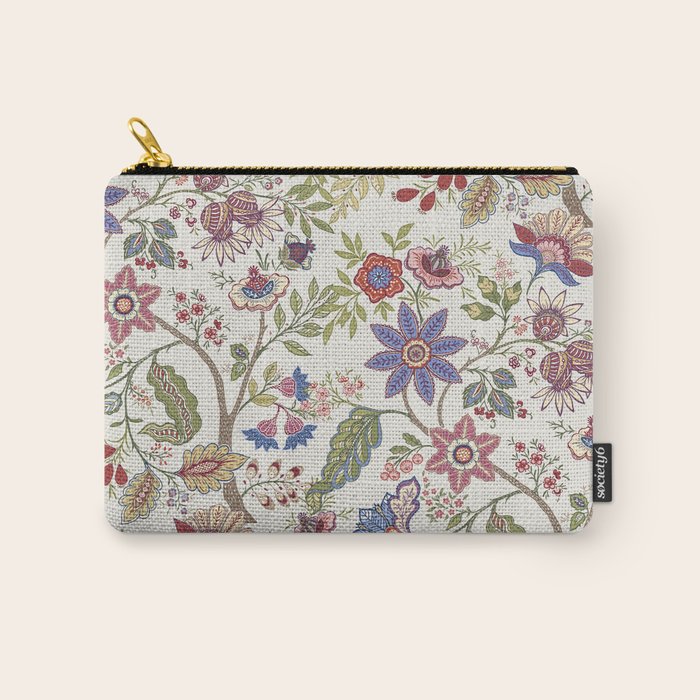 Oriental Chinoiserie Garden  Carry All Pouch Gallery Image 1