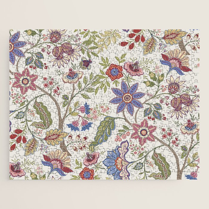 Oriental Chinoiserie Garden  Jigsaw Puzzle Gallery Image 1