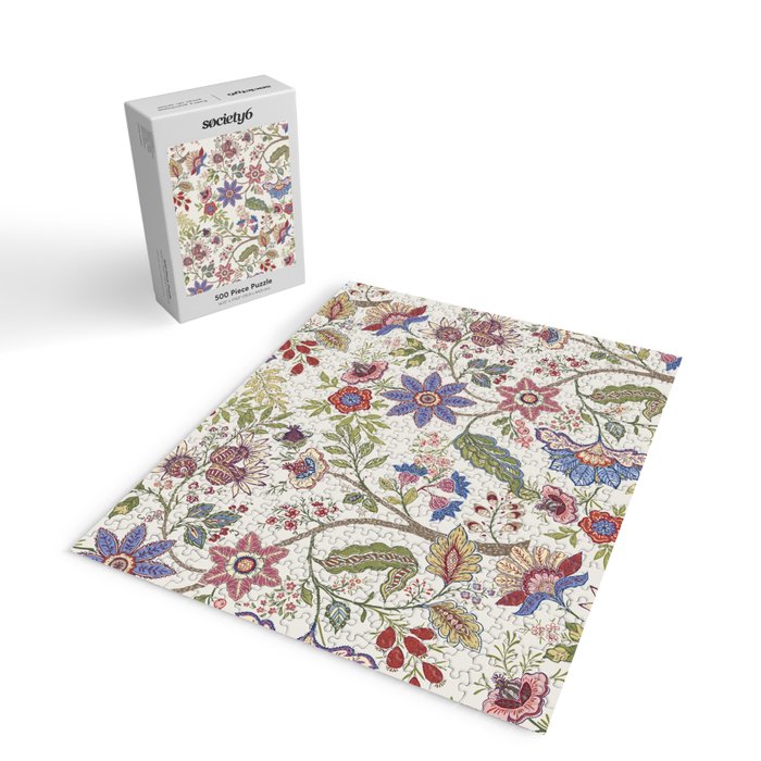 Oriental Chinoiserie Garden  Jigsaw Puzzle Gallery Image 2