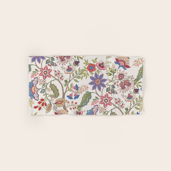 Oriental Chinoiserie Garden  Bath Towel Gallery Image 1