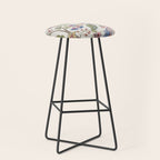 Oriental Chinoiserie Garden  Stool Gallery Image 1
