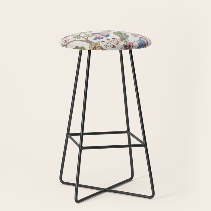 Oriental Chinoiserie Garden  Stool Gallery Image 1