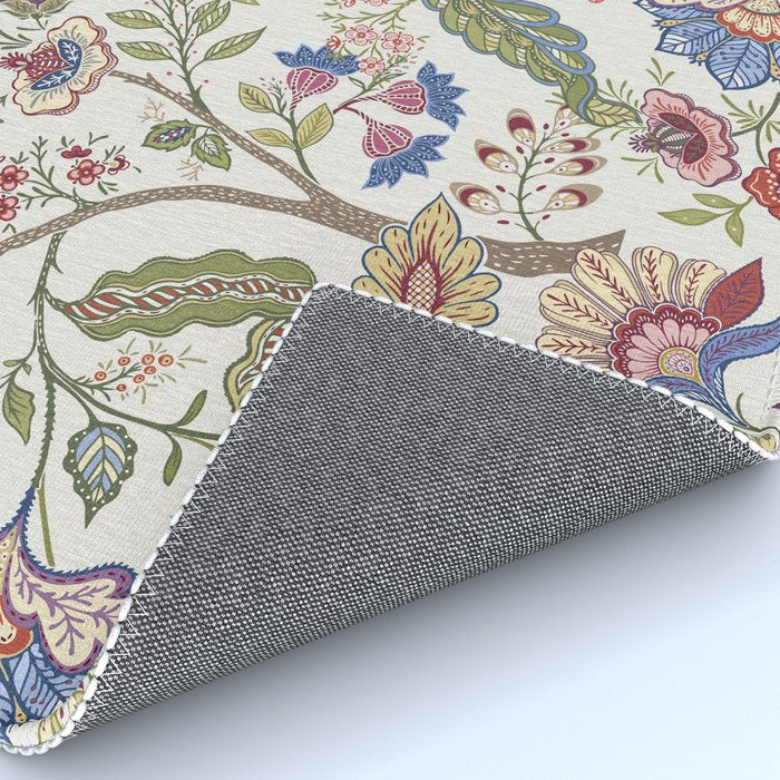 Oriental Chinoiserie Garden  Rug Gallery Image 4