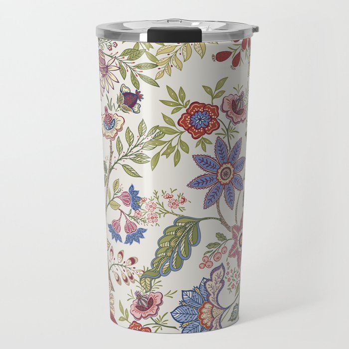 Oriental Chinoiserie Garden  Travel Mug Gallery Image 1