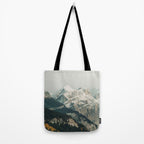 Rocky Mountain Fog - Landscape Photography Art Print, Nature Tote Bag Gallery Image 2