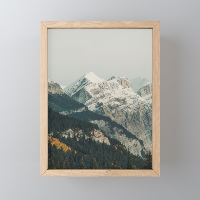 Rocky Mountain Fog - Landscape Photography Art Print, Nature Mini Art Print Gallery Image 1