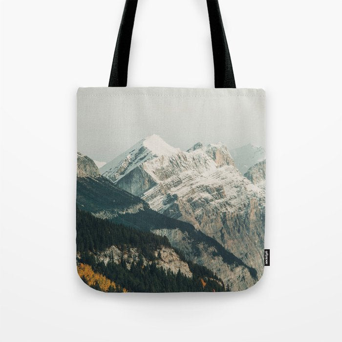 Rocky Mountain Fog - Landscape Photography Art Print, Nature Tote Bag Gallery Image 1