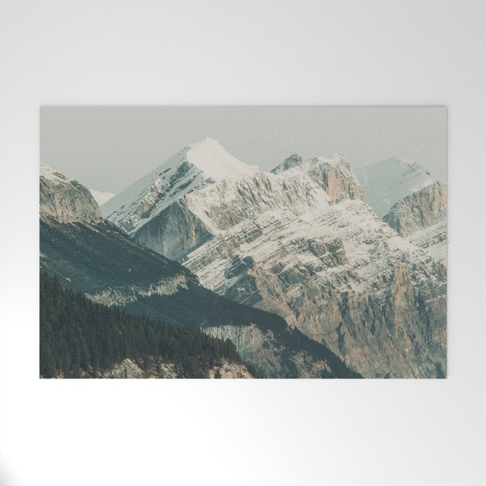 Rocky Mountain Fog - Landscape Photography Art Print, Nature Welcome Mat Gallery Image 1